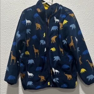 BOGO free 


Source Unknown Kids Dinosaur Print Hoodie - Navy Blue